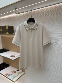 BURBERRY T-shirts & Vests Cotton (Beige-Blue) S-XL A2020260613047679