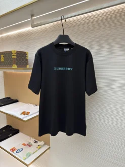 BURBERRY T-shirts & Vests Cotton (Black-Blue) XS-L A4520260613073089