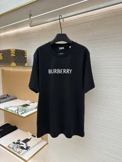 BURBERRY T-shirts & Vests Cotton (Black) S-XL A0520260613075279