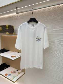 BURBERRY T-shirts & Vests Cotton (White-Blue-Yellow) XS-L A4520260613038189
