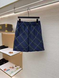 BURBERRY Trousers & Shorts Cotton (Blue-Brown) S-XL A95202606130489109