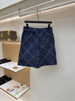 Alternative view of BURBERRY Trousers & Shorts Cotton (Blue-Brown) S-XL A95202606130489109