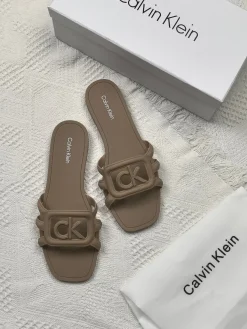 CALVIN KLEIN Slides & Slippers Rubber (Brown) EU36-41 A0020260603020969