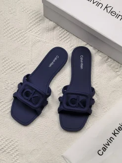 CALVIN KLEIN Slides & Slippers Rubber (Navy) EU36-41 A0020260603021269