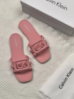 Alternative view of CALVIN KLEIN Slides & Slippers Rubber (Pink) EU36-41 A0020260603021369