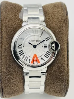Alternative view of CARTIER Ballon Bleu Quartz (Silver Dial) 28mm A100202606040497379