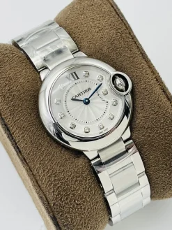 Alternative view of CARTIER Ballon Bleu Quartz (Silver Dial) 40mm A100202606040491379