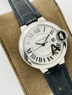 Alternative view of CARTIER Ballon Bleu Quartz W69012Z4 (Silver Dial) 36mm A050202606040492369