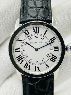 Alternative view of CARTIER Drive Quartz WSRN0021W6700155 (White Dial) 40mm G00202606040337269