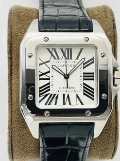 CARTIER Santos Automatic 100 (White Dial) 51mm A300202606040344439