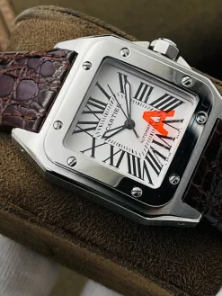 CARTIER Santos Automatic 100 (White Dial) 51mm A300202606040458439