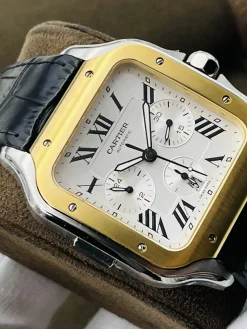 CARTIER Santos Automatic WSSA0017 (White Dial) 40mm B000202606040324639