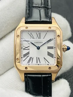 Alternative view of CARTIER Santos Quartz WSSA0022 (White Dial) 40mm V9 A000202606040220349