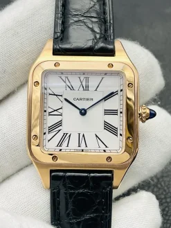 Alternative view of CARTIER Santos Quartz WSSA0022 (White Dial) 40mm V9 A000202606040555349