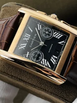CARTIER Tank Automatic W5330007 (Black Dial) 40mm A600202606040460519