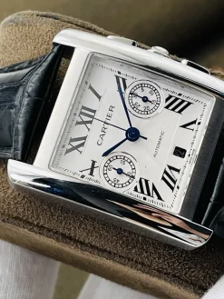 CARTIER Tank Automatic W5330007 (White Dial) 40mm A550202606040463509