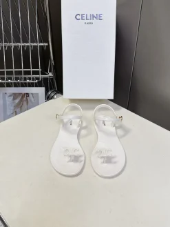 Alternative view of CELINE Sandals & Mules Rubber (White) EU35-40 A8020260603022499