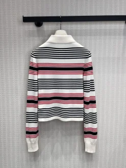 Alternative view of CELINE Shirts & Polos Cotton (White-Black-Red) S-M-L B75202606011495119