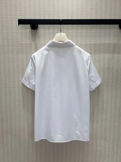 Alternative view of CELINE Shirts & Polos Cotton (White) S-M-L B75202606010088119