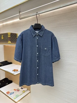 CELINE Shirts & Polos Denim (Blue) S-XL A9020260613005599