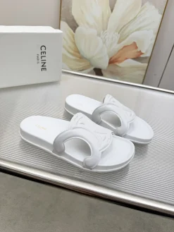 Alternative view of CELINE Slides & Slippers Rubber (White) EU35-41 A8020260603022699