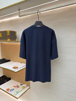 Alternative view of CELINE T-shirts & Vests Cotton (Navy) S-XL A1520260613072779