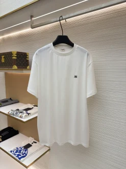 CELINE T-shirts & Vests Cotton (White) S-XL A1520260613006179