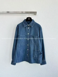 CHANEL Coats & Jackets Denim (Blue) S-L D00202606010534159