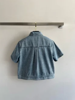 Alternative view of CHANEL Coats & Jackets Denim (Blue-White) SML B65202606011535119