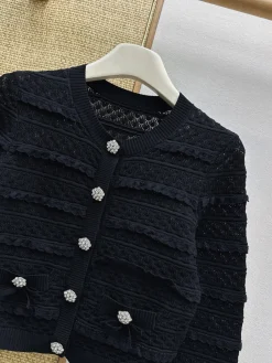 Alternative view of CHANEL Coats & Jackets Lambskin (Black) S-L C15202606010985139