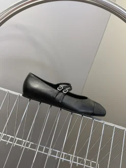CHANEL Flats & Loafers Leather (Black) EU35-41 B80202606030257129