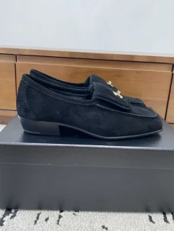 CHANEL Flats & Loafers Suede (Black) EU35-39 B80202606030301129