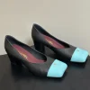 CHANEL Pumps & Heels Leather (Black-Blue) EU35-39 B60202606030340119