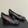 CHANEL Pumps & Heels Leather (Black-Red) EU35-39 B60202606030343119
