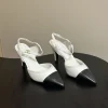 CHANEL Pumps & Heels Leather (White-Black) EU35-39 B70202606030358119