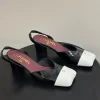 CHANEL Pumps & Heels Patent Leather (Black-White) EU35-39 B60202606030372119