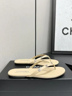 CHANEL Sandals & Mules Leather (Beige) EU35-41 B30202606030386109