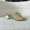 CHANEL Sandals & Mules Leather (Beige-White-Black) EU35-41 B70202606030390119