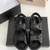 CHANEL Sandals & Mules Leather (Black) EU35-40 B20202606030394109