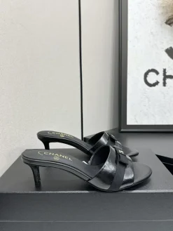 CHANEL Sandals & Mules Leather (Black) EU35-41 B70202606030398119