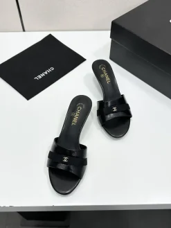 Alternative view of CHANEL Sandals & Mules Leather (Black) EU35-41 B70202606030398119