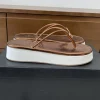 CHANEL Sandals & Mules Leather (Bronze-White) EU35-40 B50202606030410119