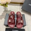 CHANEL Sandals & Mules Leather (Burgundy) EU35-40 B20202606030415109