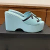 CHANEL Sandals & Mules Leather (Light Blue-Black) EU35-41 B712026060304231191