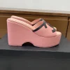 CHANEL Sandals & Mules Leather (Pink-Black) EU35-41 B71202606030426119