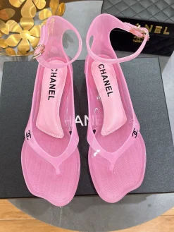 CHANEL Sandals & Mules PVC (Pink) EU36-41 A6020260603046389
