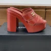 CHANEL Sandals & Mules Patent Leather (Red) EU35-39 B90202606030427129