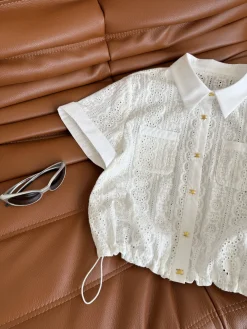 Alternative view of CHANEL Shirts & Polos Cotton (White) B65202606011361119