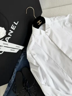 Alternative view of CHANEL Shirts & Polos Cotton (White) C35202606011057139
