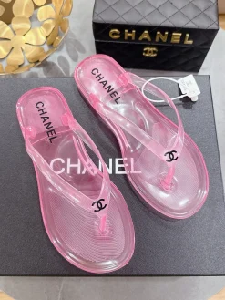 Alternative view of CHANEL Slides & Slippers PVC (Pink) EU36-41 A0020260603056069